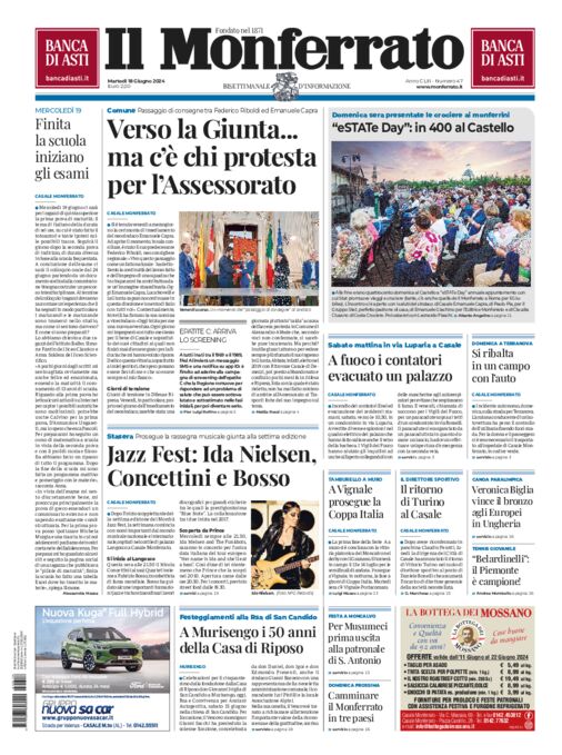 Il Monferrato - Edizione 47 del 18/06/2024